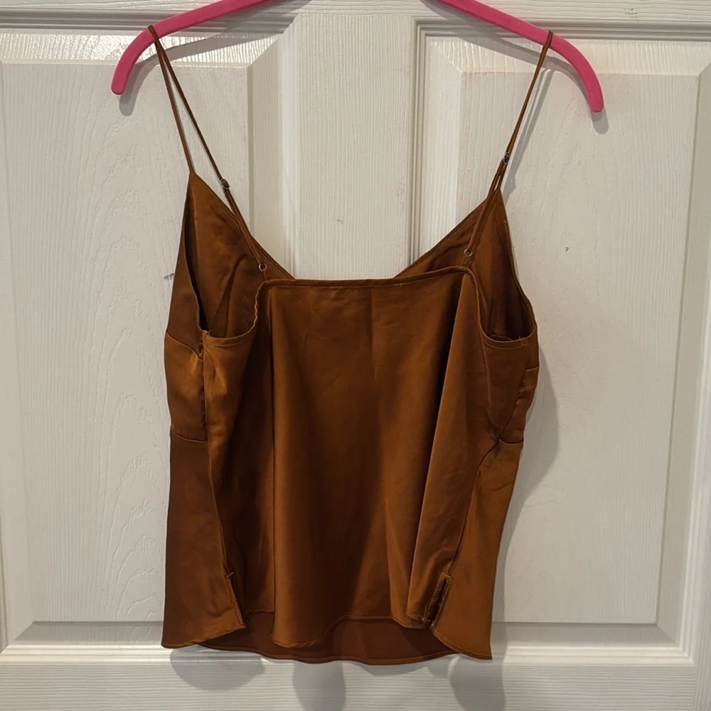 Abercrombie & Fitch satin cami, medium - Picture 6 of 7